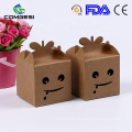 Eco-friendly disposable custom cake boxes free logo printing easy to go boxes